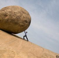 pushing-boulder